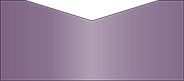 Metallic Purple Add On Pockets 6 x 2 5/8- 25/Pk